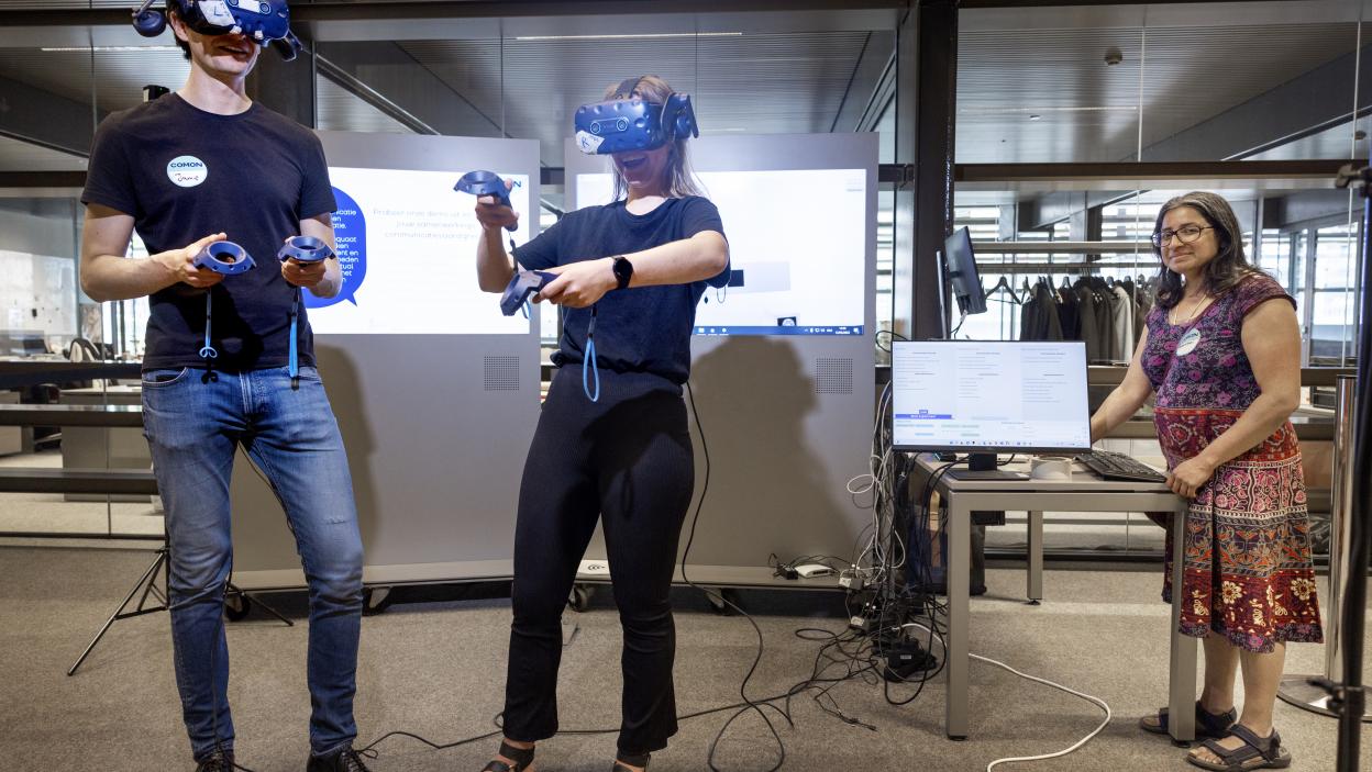 Dafalwadde: demo met VR-bril