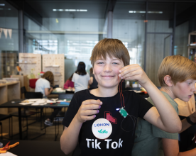 Jonge uitvinders aan de slag