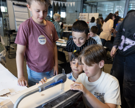 Jonge uitvinders aan de slag