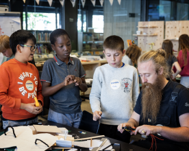 Jonge uitvinders aan de slag