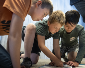 Jonge uitvinders aan de slag