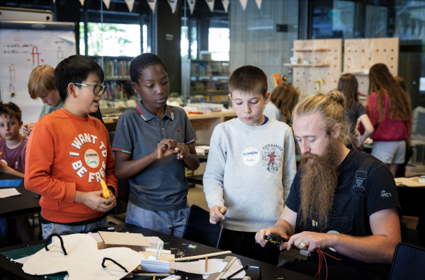 Jonge uitvinders aan de slag